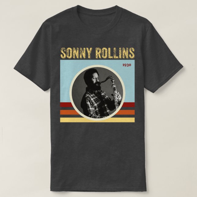 Camiseta Sonny Rollins (Frente do Design)