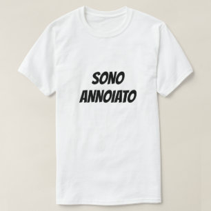 Camiseta Sono annoiato T-Shirt entediado