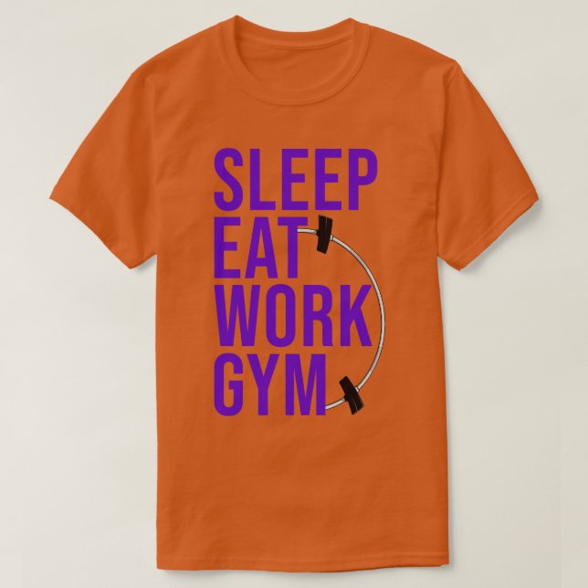 CAMISETA SONO COME TRABALHO GYM 2 (Frente do Design)