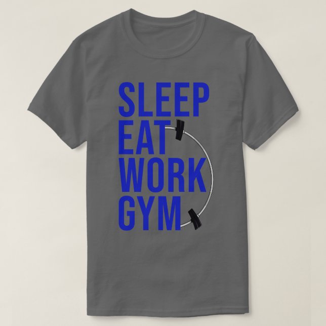 CAMISETA SONO COME TRABALHO GYM 8 (Frente do Design)