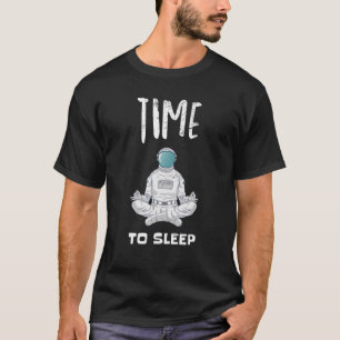 Camiseta Sono Dormido Dormir Nap Pajama Pajama Nig