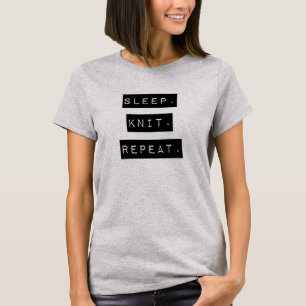 Camiseta Sono. Malha. Repetição