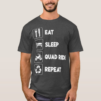 Camiseta Sono Quad 4 Wheeler Repetir Trilho ATV Q