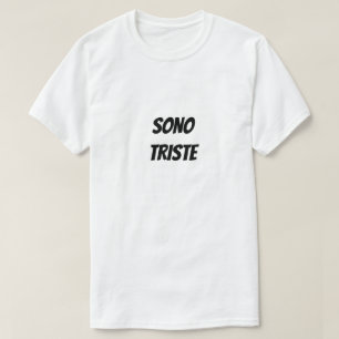 Camiseta Sono Triste   Estou triste