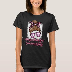 Camiseta Sonógrafo Médico Diagnóstico Para Mulheres G