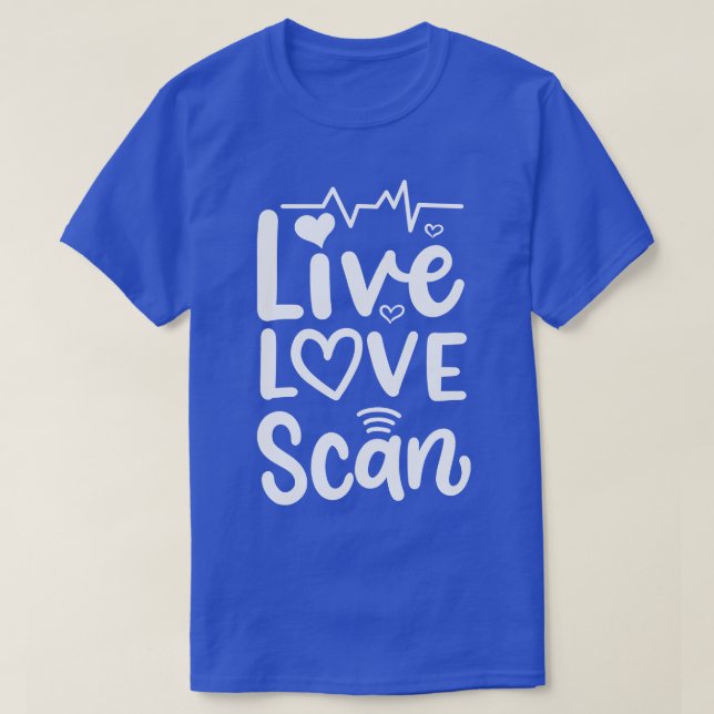 Camiseta Sonógrafo Ultrasound Tech (Frente do Design)