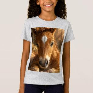 Camiseta Sonolência Dourada Potro Gentil
