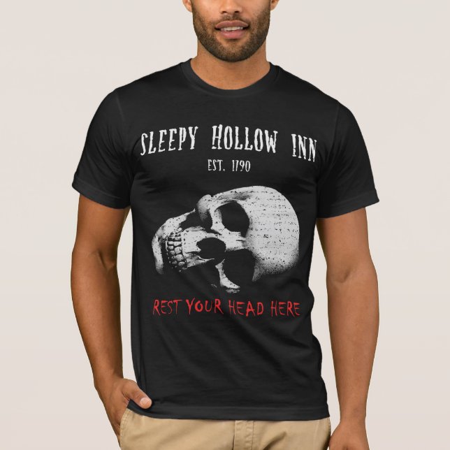 Camiseta Sonolenta Hollow Inn (Frente)