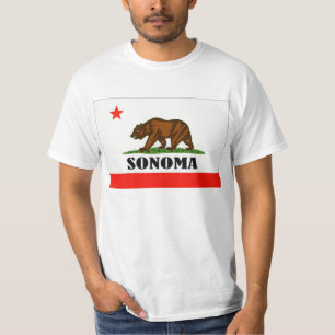Camiseta Sonoma, Califórnia