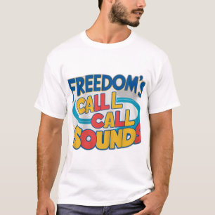 Camiseta Sons de Chamada da Liberdade