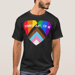 Camiseta Sons de Sinalizador de Oração do Orgulho de Progre