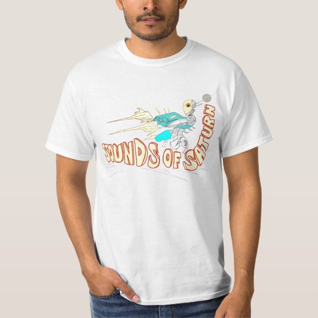 Camiseta Sons do t-shirt do "contratorpedeiro" de Saturn (Frente)