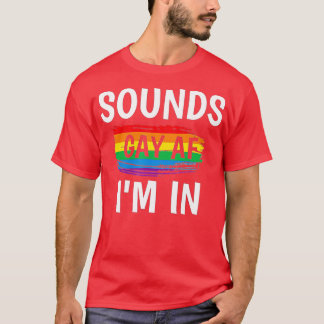 Camiseta Sons Gay AF Im Na Faixa Orgulho gay Arco-Íris