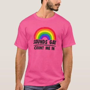 Camiseta Sons - Gay Conte-Me No Arco-Íris Para Igualdade De