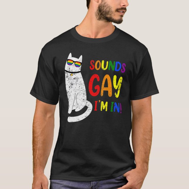 Camiseta Sons Gay I In Chonk Cat (Frente)
