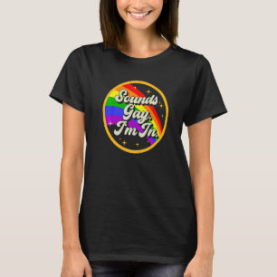 Camiseta Sons Gay I in Rainbow Orgulho gay Lgbt Lgbtq