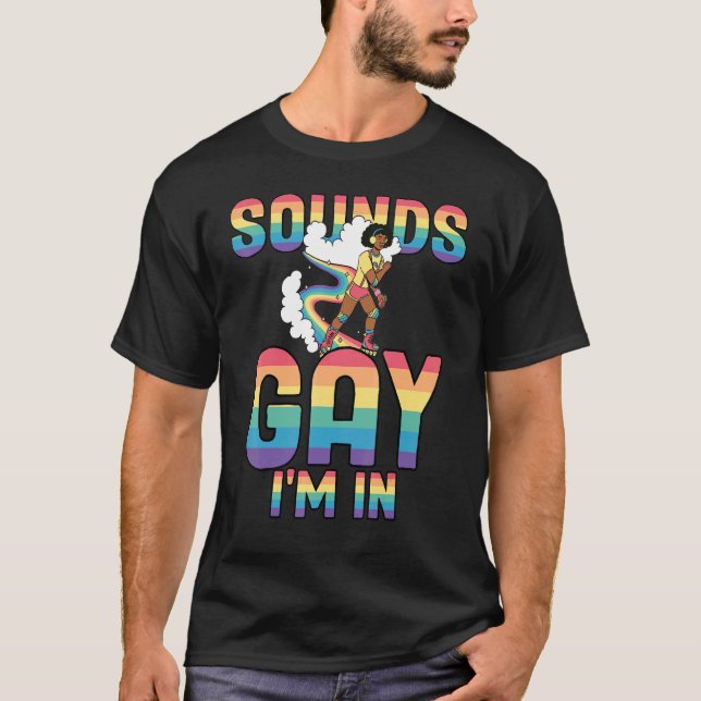 Camiseta Sons - Gay Im Na Orgulho gay de Sinalizador Lgbtq  (Frente)