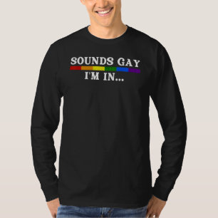 Camiseta Sons Gay Im No Lgbt Orgulho gay Mês Tee