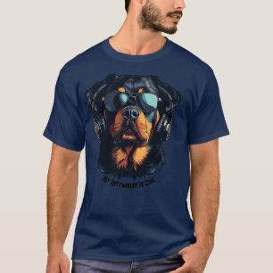 Camiseta Sons legal de Cães e Rottweiler Sombrio