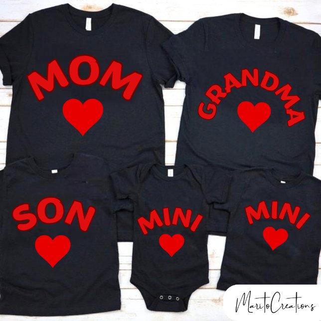 Camiseta son's t-shirt on mother's and father's day (Criador carregado)