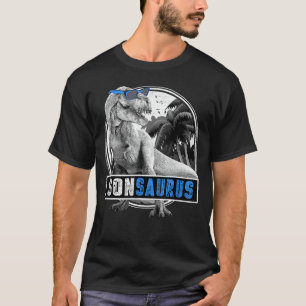 Camiseta Sonsaurus T Rex Son Saurus Dinosaur Boy Dino M