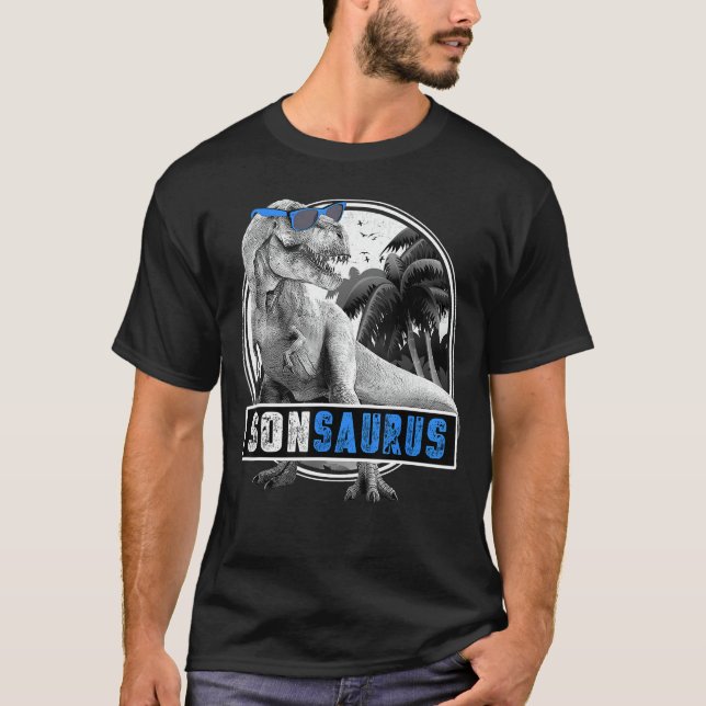 Camiseta Sonsaurus T Rex Son Saurus Dinosaur Boy Dino M (Frente)