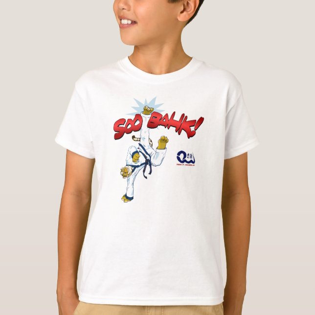 Camiseta Soo Bahk! Tiger Kick (Frente)