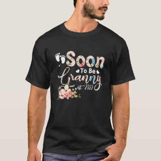 Camiseta Soon To Be Granny Est. 2022 Mother's Day First Tim