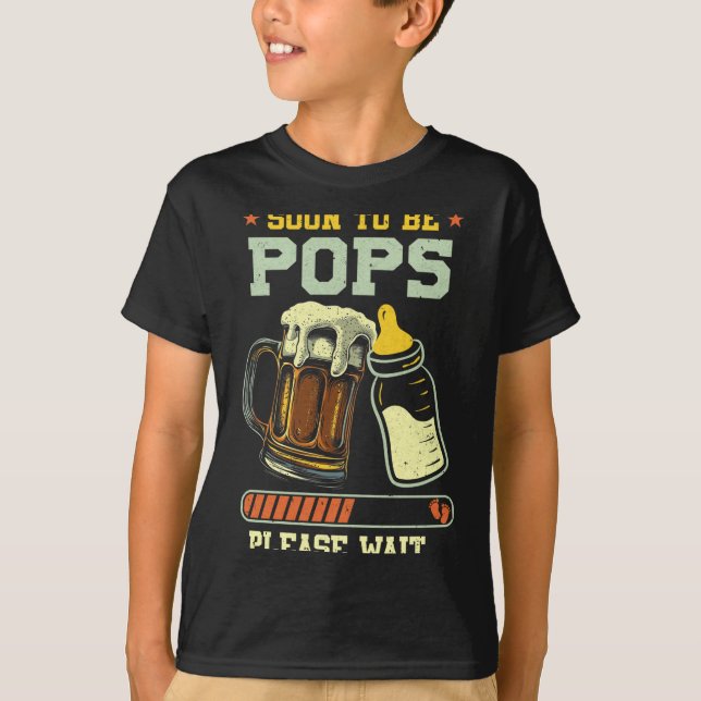 Camiseta Soon To Be Ps Est 2025 Pregnancy Announcement Lo  (Frente)