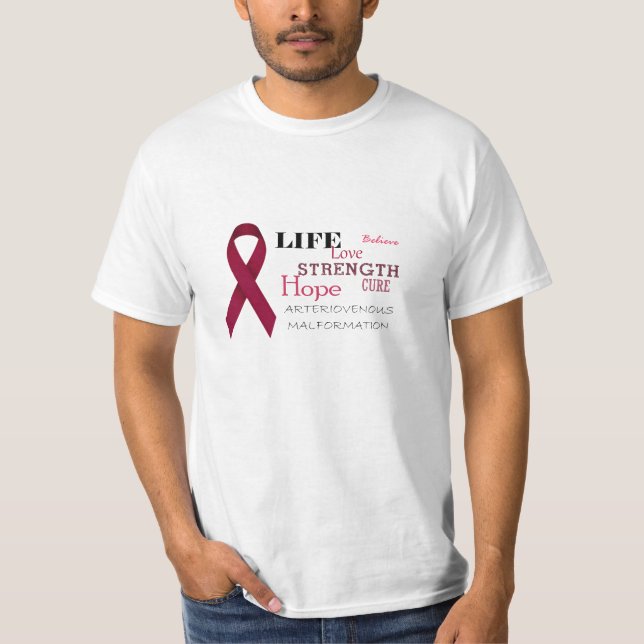 Camiseta Sopa da palavra de AVM (Frente)