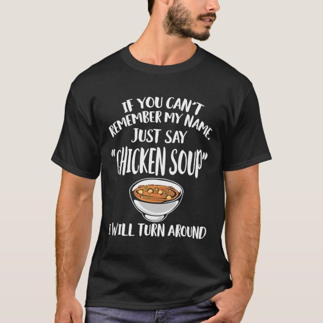 Camiseta Sopa De Frango, Almas Superiores (Frente)