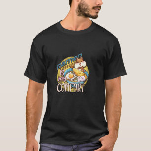 Camiseta Sopa de Macarrão Japonês Ramen é meu conforto