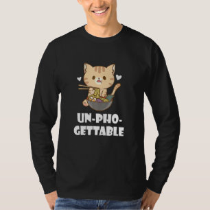 Camiseta Sopa de Macarrão Vietnamita Inesquecível Pho Cat