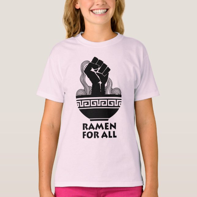 Camiseta Sopa De Noodle Asiática Para Todos Os Amantes De R (Frente)