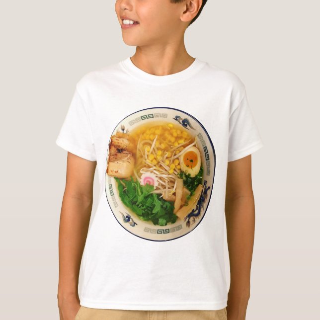 Camiseta Sopa de Pork Ramen Noodle (Frente)