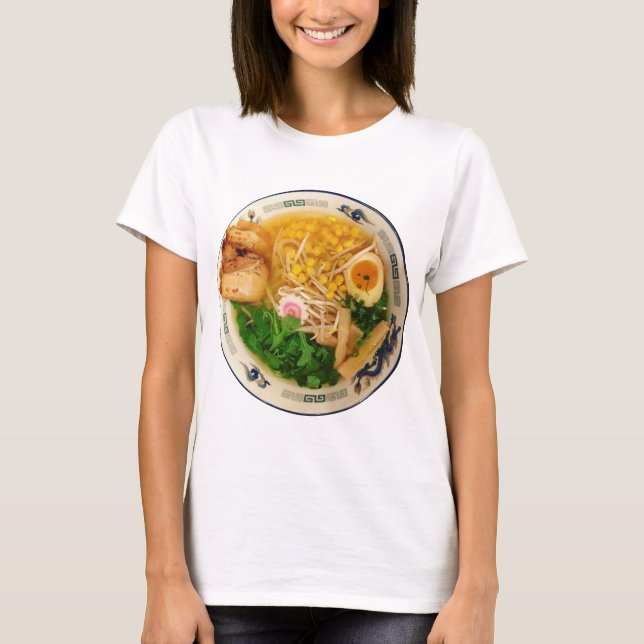 Camiseta Sopa de Pork Ramen Noodle (Frente)