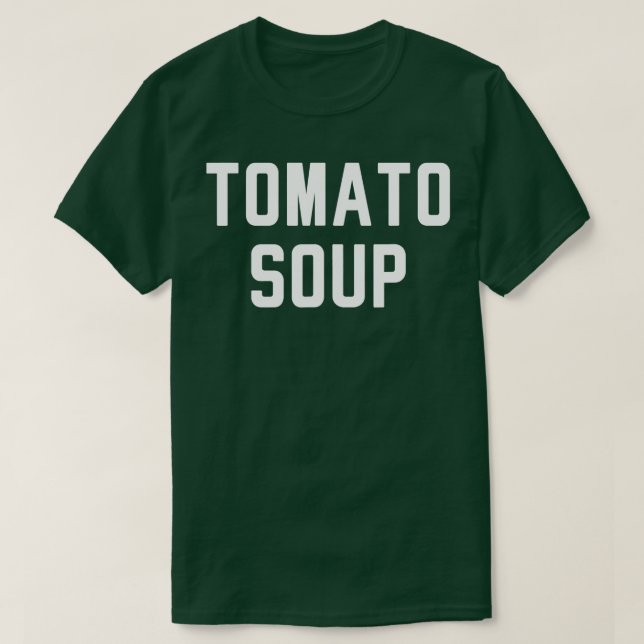 Camiseta Sopa De Tomate E Figurinos De Queijo Grelhado F (Frente do Design)