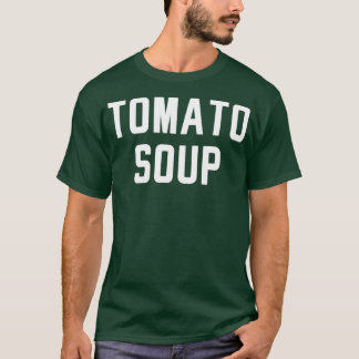 Camiseta Sopa De Tomate E Figurinos De Queijo Grelhado F