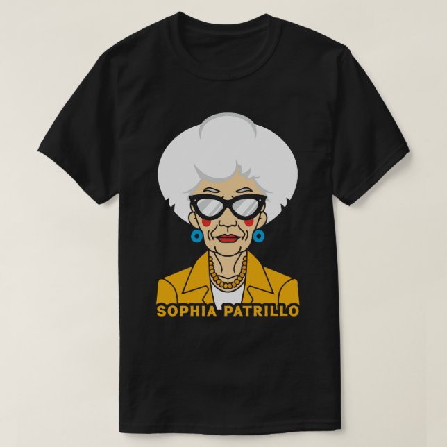 Camiseta Sophia Patrillo Original Fan Art (Frente do Design)