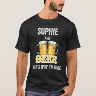 Camiseta Sophie e Beer, é por isso que estou aqui
