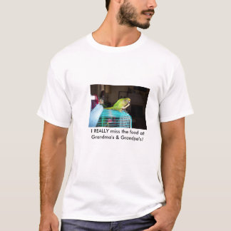 Camiseta Sophie:  EU falto REALMENTE a comida em…