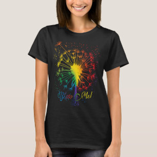 Camiseta Soprar-me Dandelion Apenas Tatuagem Seta Respire R