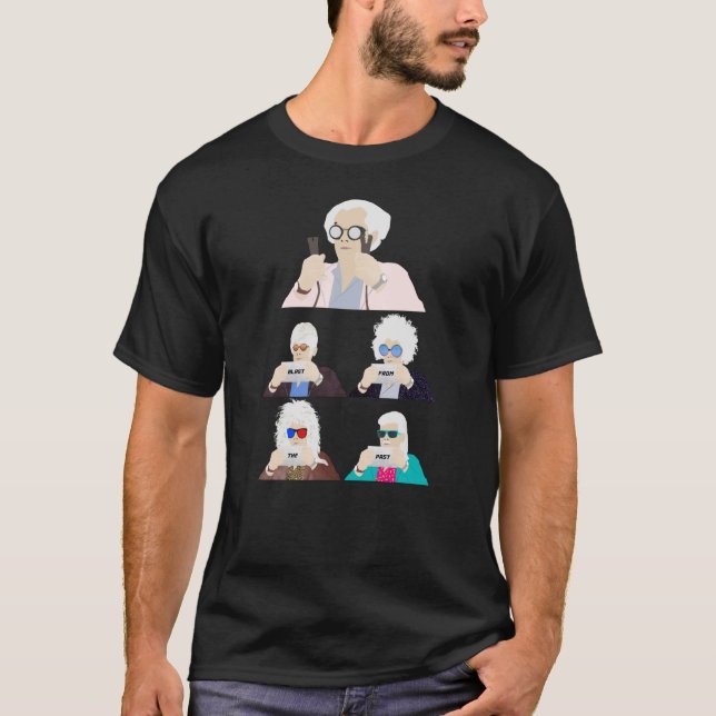 Camiseta Sopre do passado - de volta às décadas (Frente)