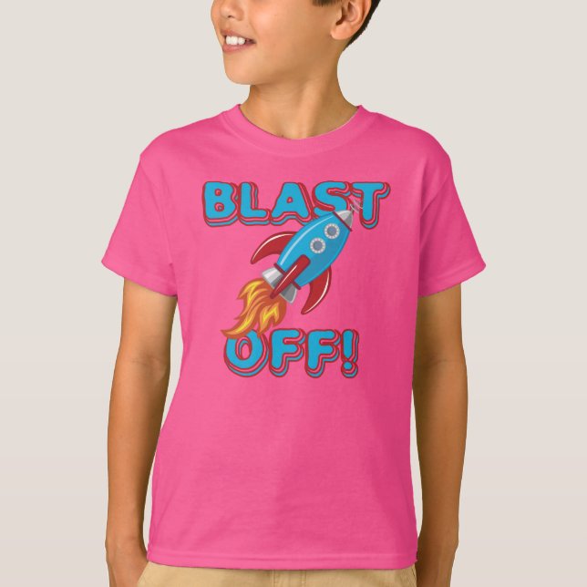 Camiseta Sopre fora o navio de Rocket (Frente)