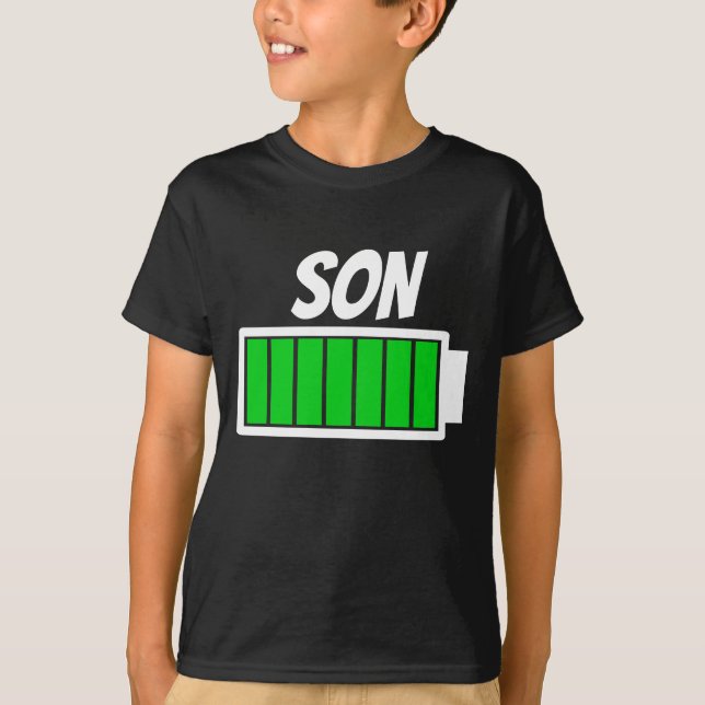 Camiseta Sopro com energia de alta bateria Humor (Frente)