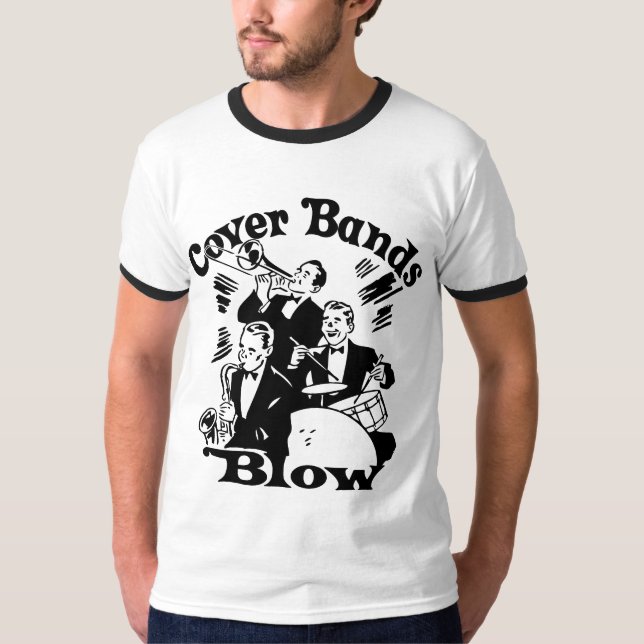 Camiseta Sopro das bandas de cobrir (Frente)