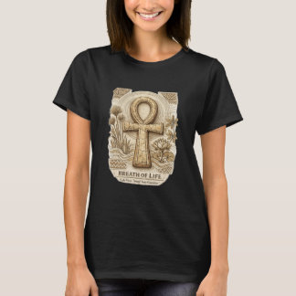 Camiseta Sopro de Vida | Ankh | África Antiga