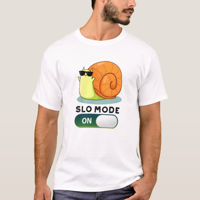 Camiseta Sopro No Funny Slow Motion Pun (Frente)