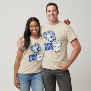 Camiseta Sopros do inverno! Com vento norte