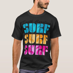 Camiseta Sorolina Surf Text Beach Surfing Surf